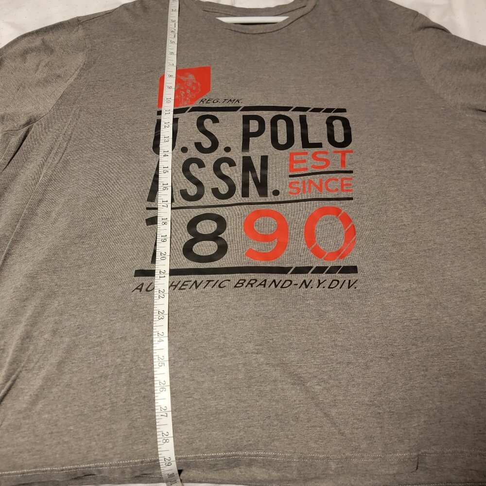 US polo long sleeve t shirt
